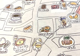 MAPを片手に代官山ぶらり   by Door