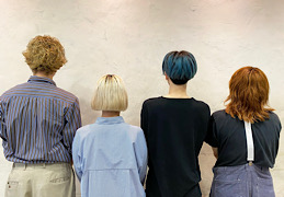 暑さは軽やかなカラーで乗り切りましょう！